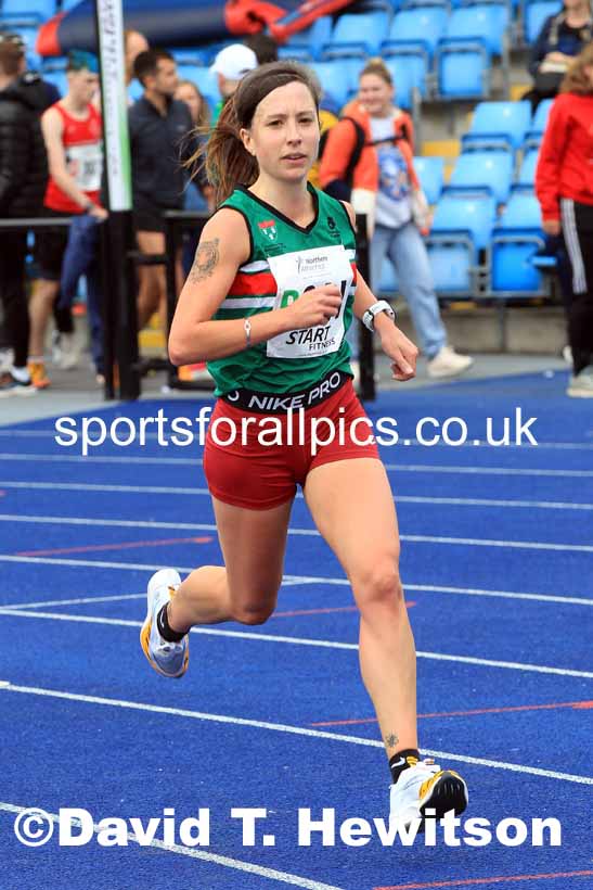 Senior womens 4 Stage Relay, 2022 Northern Road Relays, SportsCity, Manchester. Photo: David T. Hewitson/Sports for All Pics